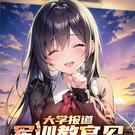 大學報道，軍訓教官見我立正敬禮